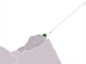 Localisation de Den Oever