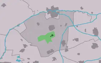 Localisation de Broeksterwâld