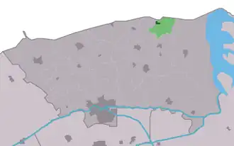 Localisation de Paesens