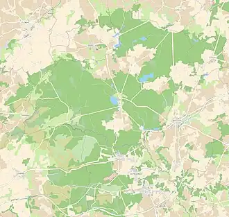 (Voir situation sur carte : Forêt de Paimpont)
