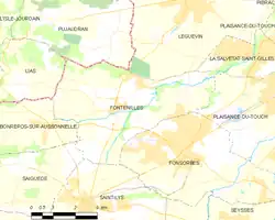 Fontenilles entre Léguevin et Saint-Lys.