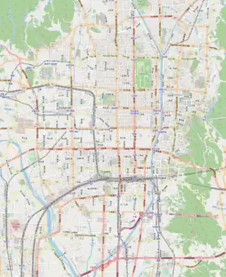 (Voir situation sur carte : centre-ville de Kyoto)