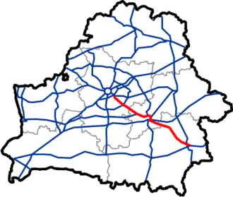 Image illustrative de l’article Autoroute M5 (Biélorussie)