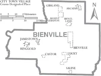 Localisation de Arcadia