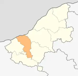 Localisation de Borovo