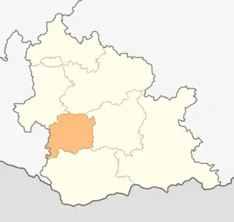 Localisation de Djebel