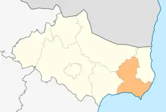 Localisation de Commune Kavarna