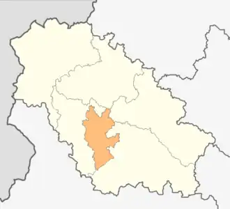 Localisation de Obchtina Kovatchevtsi