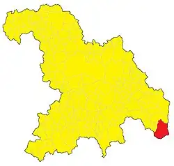 Localisation de Carrega Ligure