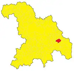 Localisation de Garbagna