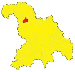 Localisation de Lu e Cuccaro Monferrato