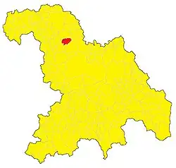 Localisation de Mirabello Monferrato