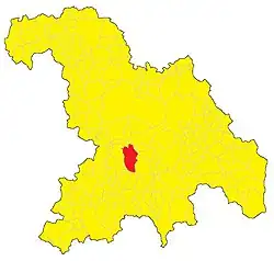 Localisation de Predosa