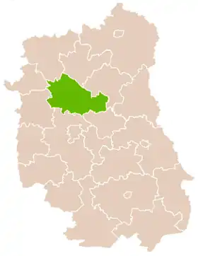 Localisation de Powiat de Lubartów
