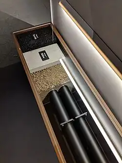 Maquette de l'ouvrage de la ligne Savoie-Piémont, exposition dans la galerie Eureka à Chambéry.