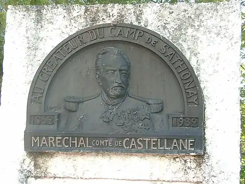 Le maréchal de Castellane, créateur du camp de Sathonay.