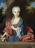 Marie Anne Victoire enfant, par Jean Ranc, entre 1725 et 1728.