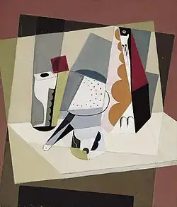 Nature morte cubiste (1917), Madrid, Musée Reina Sofía.