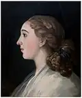 Portrait de María Teresa de Vallabriga, épouse de l'infant (1783)