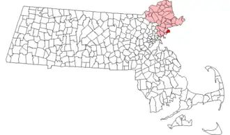 Localisation de Marblehead