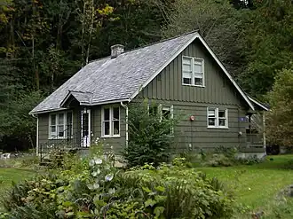 Backus-Marblemount Ranger Station House No. 1010.