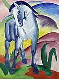 Franz Marc, Cheval bleu I (1911)