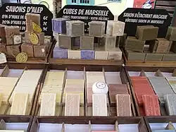 Savons parfumés de Nice