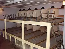 Chambrée pour l'équipage (Casemate no&nbsp;35/3).