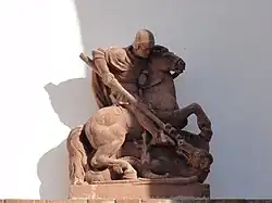 Statue de Saint-Georges.