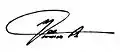 Signature de Marcos Pontes