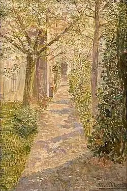 L'Allée ensoleillée, localisation inconnue.