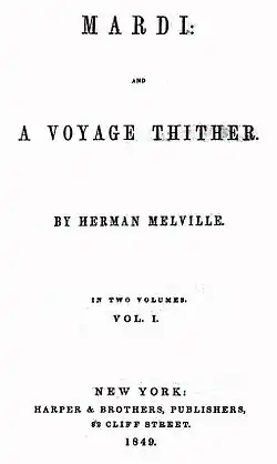 Image illustrative de l’article Mardi (roman)