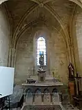 Chapelle sud (Sainte-Vierge).
