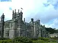 façade sur jardin, Margam Castle