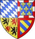 Blason de Marguerite de Bourgogne