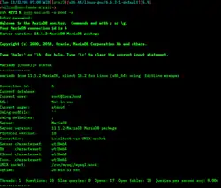 Description de l'image MariaDB monitor screenshot.png.