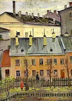 Maisons à Montmartre, 1898.
