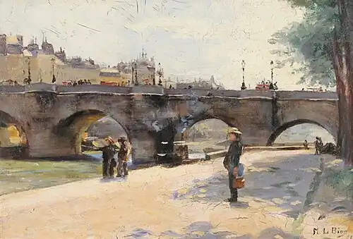 Promeneurs du Pont Neuf (1889)