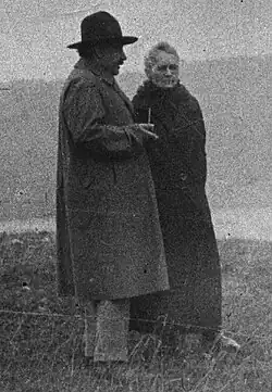 Einstein et Marie Curie, 1929.
