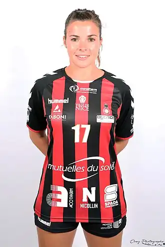 Marie Prouvensier avec Nice en 2020