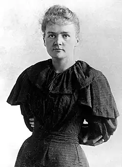 Maria Skłodowska (1895).