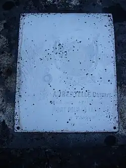 tombe de Gustave Aubertelle