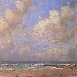 Marine ensoleillée, Domburg (1917).