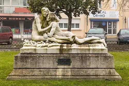 Le Printemps de la Vie (1901), Marmande, boulevard Gambetta.