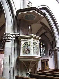 Chaire à prêcher (1561).