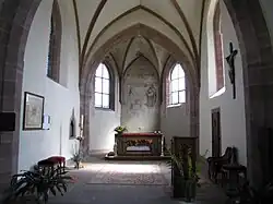 Intérieur de l'église Saint-Blaise de Sindelsberg.