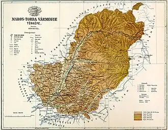 Localisation de Maros-Torda