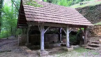 Le lavoir rénové.