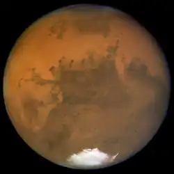 Calotte polaire Sud.