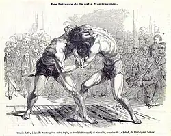 Combat entre Joseph Arpin et Henri Marseille